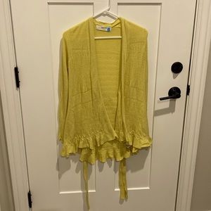 Sparrow - Anthropologie - Yellow Cardigan - S